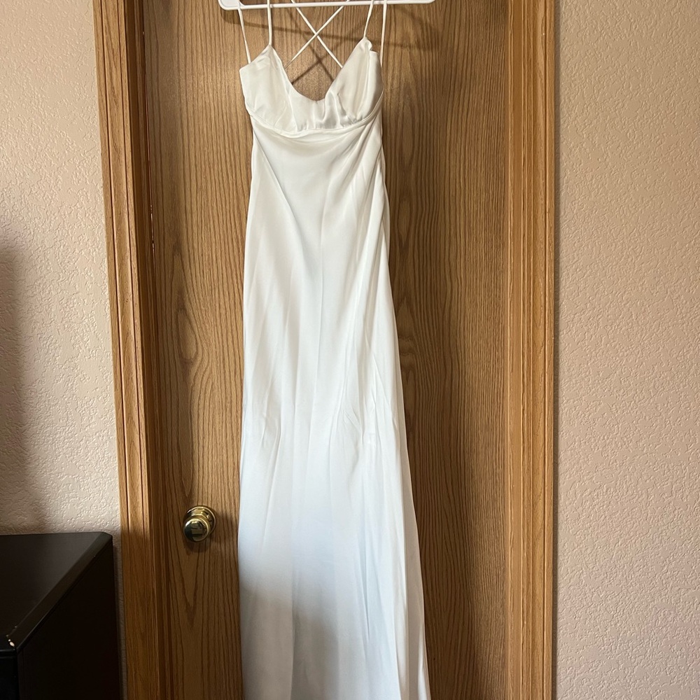 That’s So Fetch Kaina Maxi White Dress